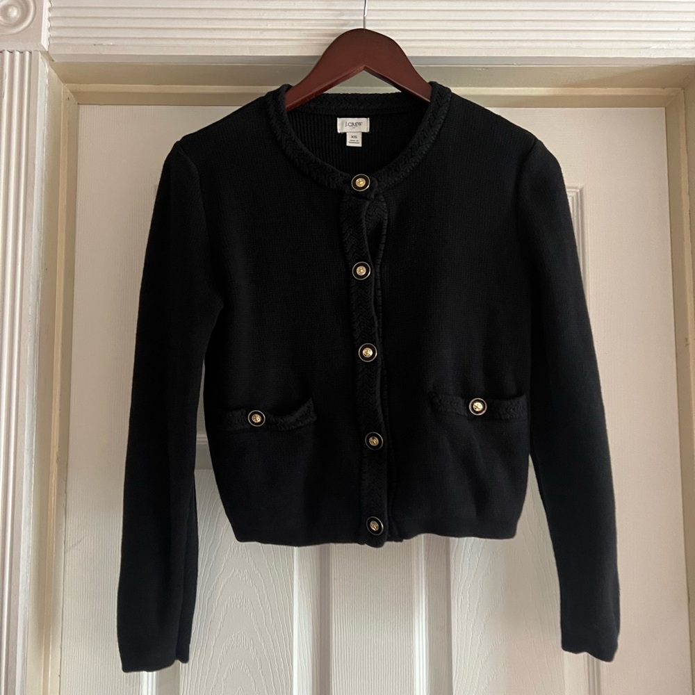 J.Crew Cotton Lady Jacket Cardigan Sweater - Picture 4 of 12